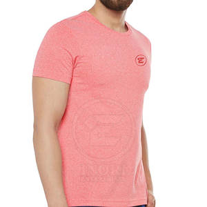 Meilleur prix bas quantité minimale de commande hommes tricoté 100% coton écologique respirant à manches courtes T-Shirts Street Wear élégant - Product Image 3