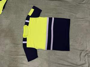 Camiseta de Algodón Reflectante de Alta Visibilidad para Hombre, Camiseta de Trabajo de Seguridad de Alta Visibilidad, Camisetas Ligeras para Construcción y Trabajos en Carreteras - Product Image 3