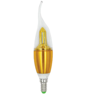 Ampoules réflecteurs LED E14 de bonne qualité Conception de bougies en plastique avec alimentation CA Bon prix Fabriqué au Vietnam