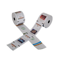 Rouleau de papier personnalisé pour distributeur automatique de billets, terminal de point de vente, caisse enregistreuse, impression de tickets de parking et imprimante de tickets de point de vente