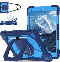 Étui de protection antichoc en silicone pour tablette PC, coque robuste avec béquille pour iPad 10.2 9e 8e 7e génération