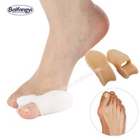 Pelindung Bunion Silikon, Bantalan Korektor, Penyangga Lengkung Kaki, Perawatan Kaki, Pemisah Jari Kaki