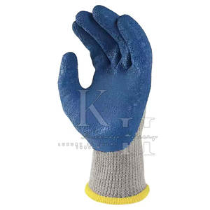 ถุงมือรักษาความปลอดภัยผ้าฝ้ายแบบปรับแต่งได้ถุงมือระบายอากาศได้ดีฉากสบายๆเข็มคุณภาพสูงส่วนบุคคล - Product Image 4