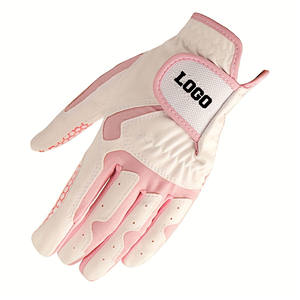 Gants de golf en peau de mouton de haute qualité pour hommes conception personnalisée en cuir véritable prix de gros pour le sport - Product Image 2