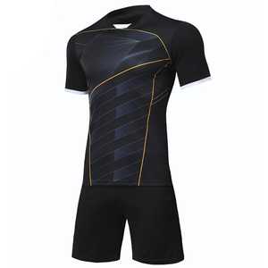 Dernier uniforme de football Vêtements de sport 100% Polyester Uniforme de football Pakistan Meilleure qualité Uniformes de football pour hommes Toutes tailles Conception personnalisée - Product Image 5