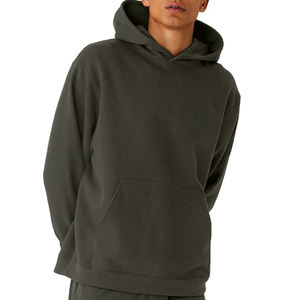 Sudadera con capucha transpirable de algodón 100% de alta calidad con estampado personalizado y bordado con sublimación y técnicas de lavado - Product Image 6