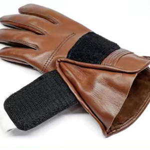 2024 Hot <b>Sale</b> Wholesalers Brown Cowhide <b>Leather</b> Stick Welding Work <b>Gloves</b> with Fireproof Stitching for <b>Men</b> and Women - Product Image 4