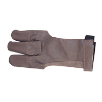 Gants de tir à l'arc en cuir réglables, haute qualité, antidérapants, respirants, pour l'extérieur, couleurs et tailles personnalisables, prix très abordable