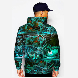 Personalice sus propias sudaderas con capucha Venta al por mayor de buena calidad Sudaderas con capucha para hombre Sublimación completa Sudaderas con capucha impresas - Product Image 5