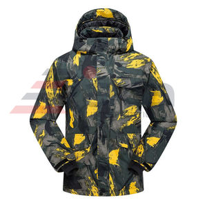 Chaqueta profesional de alta calidad para hombre Servicios OEM Tela de lona Cuello alto Invierno Diferentes estilos Elástico de alta densidad - Product Image 1