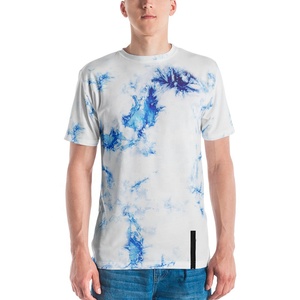 T-shirts de sport respirants en coton à col en V pour hommes, personnalisables avec logo, en polyester, à manches courtes, coupe ajustée, pour l'été - Product Image 6
