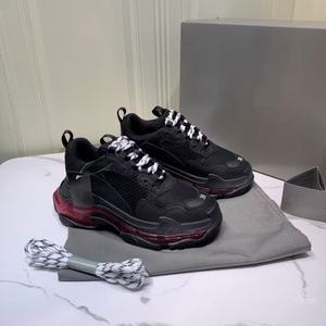 Zapatillas Casuales de Diseñador de Alta Gama con Plataforma y Rayas Rojas, Zapatillas Balenciaga de Alta Calidad y Lujo para Caminar - Product Image 4