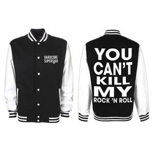 Veste Letterman brodée en chenille personnalisée 100% laine Vintage rouge et blanc Bomber Baseball Varsities Jacket pour hommes - Product Image 4