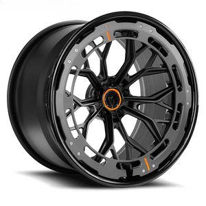 Yufei ล้ออลูมิเนียมปลอมแปลง5ก้านสีดำสดใส5X120สำหรับ L9 L8สภาพใหม่พร้อม PCD ขนาด100มม. - Product Image 6