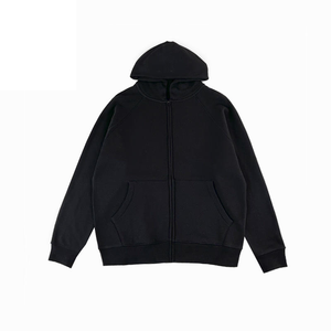 เสื้อฮู้ดซิปขนแกะของผู้ชายผ้าฝ้าย100% ขนาดใหญ่พิเศษโลโก้แบบกำหนดเองระบายอากาศได้ดีและกันรอยยับสำหรับฤดูหนาว - Product Image 6