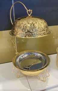 ชามก้นลึกทำจากสแตนเลสขัดเงามีอาหารร้อนเป็นจำนวนมาก - Product Image 6