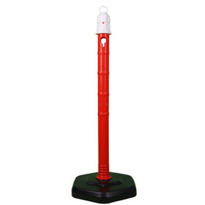 Palo a catena Ø 63 mm, rosso - Product Image 1