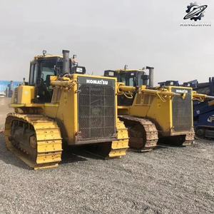 Bulldozer sur chenilles Komatsu D155 d'occasion, 41 tonnes, capacité de la benne de 11 m³, marque japonaise d'origine, grand bulldozer avec ripper, certifié CE - Product Image 4