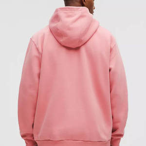 Venta al por mayor de ropa lisa en blanco 350 gramos de gran tamaño pulóver hombres peso pesado Sudadera con capucha de gran tamaño (bolsillo lateral) pulóver sudaderas con capucha - Product Image 6