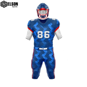 Tissus de qualité supérieure Conception de sublimation Formation et Match Porter Uniforme de football américain Tissu respirant à séchage rapide pour les garçons - Product Image 6