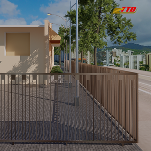 Cercado de acero moderno con acabados decorativos para límites elegantes y seguros Hecho en Vietnam desde Vietnam - Product Image 3