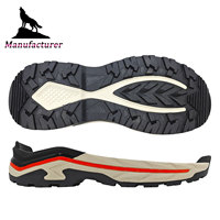 Semelle de randonnée tout-terrain Wolf, nouvelle conception et élégante, antidérapante et imperméable, semelle de randonnée tout-terrain en caoutchouc MD TPU
