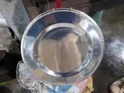 แผ่นสแตนเลสที่ชาร์จแบบค้อนเป็นมิตรต่อสิ่งแวดล้อมสำหรับงานแต่งงานงานเลี้ยงร้านอาหารสำหรับตกแต่งโต๊ะ - Product Image 6