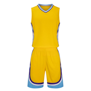 Ensemble de maillots de basket-ball personnalisés pour hommes séchage rapide uniforme respirant imprimé Technics nouveau design maillot de retour grande taille Option - Product Image 6