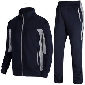 Survêtements deux pièces d'automne/hiver pour hommes Survêtements de jogging imprimés comprenant des vestes et des pantalons de survêtement pour hommes Costumes d'extérieur - Product Image 1