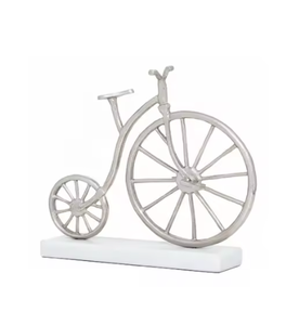 Sculptures en aluminium et métal de conception moderne faites à la main ornements de vaisselle pour la maison hôtels restaurants cafés événements décorations - Product Image 5