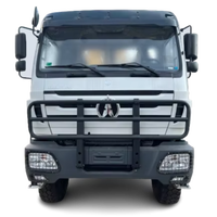 Prix d'usine 4x4 Off Road Grue à flèche pliante 10T montée sur camion avec corps de cargaison durable à vendre