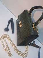 Sac à main bandoulière en cuir d'alligator plaqué crocodile Anwar Enterprises, vente en gros pure, sac à main tendance pour femmes