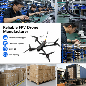 Drone FPV Quadricoptère 10 Pouces avec Châssis en Fibre de Carbone, Moteur Brushless, Caméra FPV, Capacité de Charge de 3 kg, OEM ODM - Product Image 6