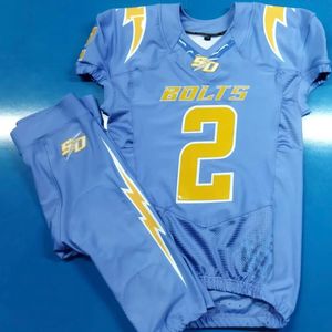 Camiseta de fútbol americano por sublimación hecha a medida, el más nuevo uniforme de fútbol americano personalizado para hombres - Product Image 6