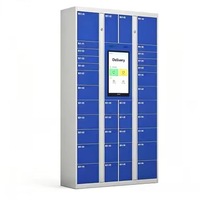 Boîte de livraison de colis intelligente, casier à colis numérique électronique, casier intelligent pour la livraison par les coursiers des supermarchés