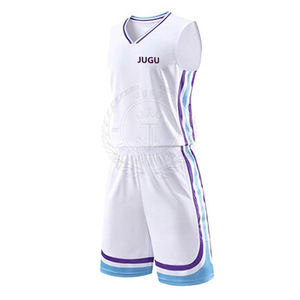 Maillots de basket-ball pour hommes de haute qualité à bas prix, ensembles uniformes, antibactériens, respirants, séchage rapide, 100% polyester - Product Image 1