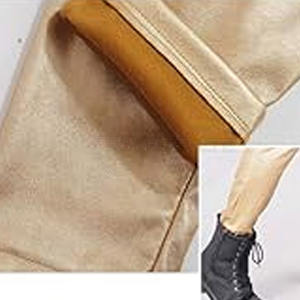 Pantalones de cuero personalizados de alta calidad para hombre, ropa de invierno para hombre, pantalones de cuero para exteriores, en stock - Product Image 6