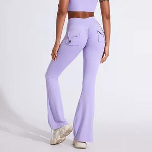 Leggings de Cintura Alta Súper Suaves al por Mayor Personalizadas OEM, Leggings Deportivos y Casuales para Mujer - Product Image 2