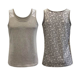 Débardeurs imprimés par sublimation chemises sans manches été printemps 2025 décontracté vêtements doux tendance tenues de mode débardeur pour hommes - Product Image 4