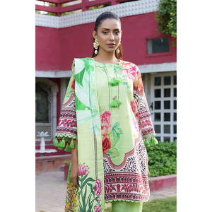 Traje Khaddar de 3 Piezas con Estampado Digital SD-52241 - Product Image 6