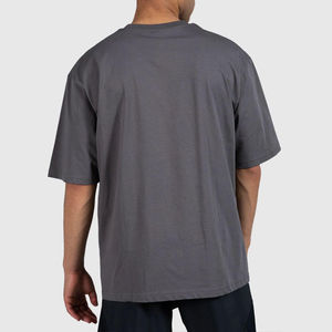 Logotipo personalizado Precio al por mayor Nueva llegada 2025 de calidad superior Mangas camiseta lisa para hombres Unisex Slim Fit - Product Image 6