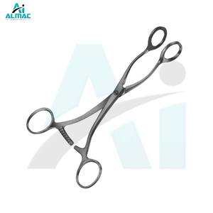 Pinzas Ovárias Duraderas de Acero ALMAC, Instrumento Quirúrgico para Procedimientos Ováricos y Pélvicos, Control Firme, Operación Segura - Product Image 1