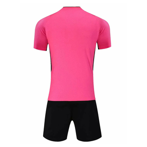 Ensemble d'uniformes de football personnalisés pour équipes adultes – Séchage rapide, respirant, manches courtes, léger, 100 % polyester – Pour hommes - Product Image 3