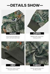 Sweat à capuche décontracté pour homme, imprimé numérique, logo frontal, poids moyen, doux, avec poche - Product Image 6