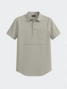 Camisas Personalizadas de Marca Privada para Hombre, Manga Corta, Tejido de Punto, Secado Rápido, Algodón/Poliéster, Servicio ODM OEM, Impresión de Logotipo - Product Image 6