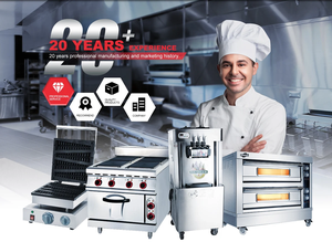 Commercial Electric Kitchen Waffle Maker <strong>Crepe</strong> <strong>Machine</strong> Commercial Double Waffle Maker &amp; <strong>Crepe</strong> <strong>Machine</strong> - Non-Stick Plates - Product Image 3