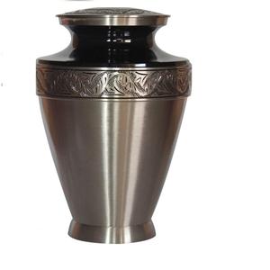 Urna de cremación funeraria de metal lista para enviar para cenizas humanas urnas funerarias urnas de cremación baratas - Product Image 5
