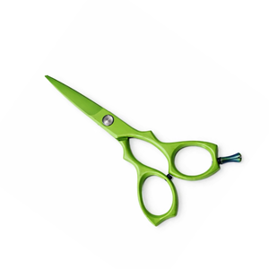 Tijeras Profesionales para Cortar Cabello Verde - Tijeras de Peluquería de Acero Inoxidable con Cuchilla Afilada, Tijeras de Peluquería MANAN INSTRUMENTS - Product Image 1