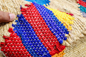 พรมปอกระเจางานแฮนด์เมดสไตล์โมเดิร์นออกแบบอย่างสวยงามซักได้สำหรับใช้ในบ้านราคาดี - Product Image 5