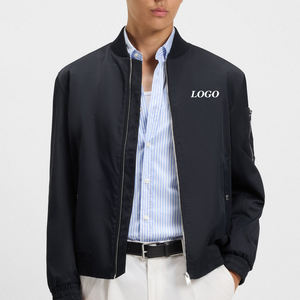 Full <b>Sleeves</b> 2026 Men Customized <b>Jacket</b> For Comfortable Fit Polyester Material / Relaxed Fit Zipper-Up <b>Jacket</b> Breathable Fabric - Product Image 1